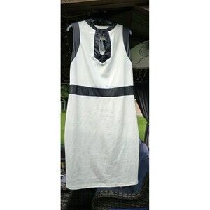 Ashley Stewart Women's Midi White/Ivory Bodycon Dress Size 14/16 NWT